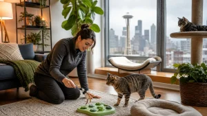 Enrichment-Focused Cat Visits in Seattle: Room-by-Room Care for Every Cat
